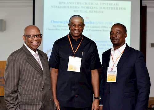 Mr. Inoyo and colleague at 2019 strategic Public Affairs Managers Workshop